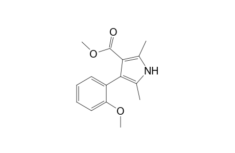 4-(2-Methoxyphenyl)-2,5-dimethyl-1H-pyrrole-3-carboxylic acid methyl ester