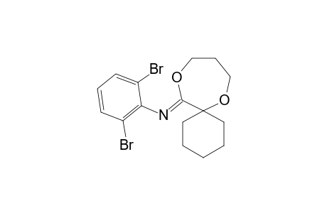 (7,11-DIOXA-SPIRO-[5.6]-DODEC-12-YLIDENE)-2,6-DIBROMOPHENYLAMINE