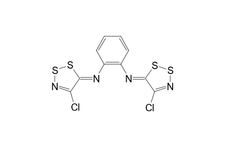 N,N'-Bis(4-chloro-5H-1,2,3-dithiazolylidene)-1,2-diaminobenzene
