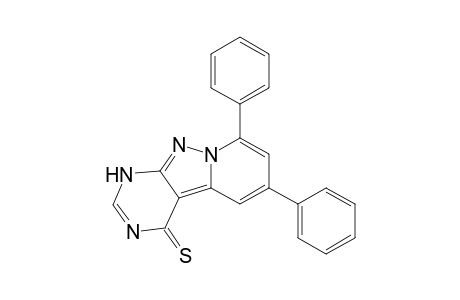 Pyrido[1',2':1,5]pyrazolo[3,4-d]pyrimidine-4(1H)-thione, 6,8-diphenyl-