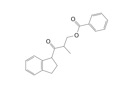 1-(1,3-Dihydro-1H-inden-1-yl)-3-benzoate-2-methylpropan-1-one