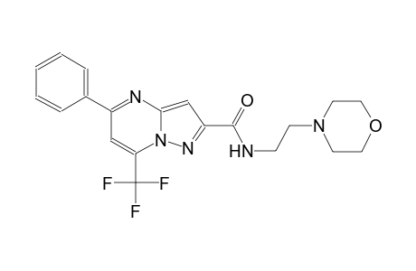 N-[2-(4-morpholinyl)ethyl]-5-phenyl-7-(trifluoromethyl)pyrazolo[1,5-a]pyrimidine-2-carboxamide
