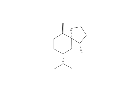 (1S,5R,9R)-9-isopropyl-1-methyl-6-methylenespiro[4.5]decane