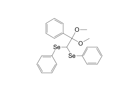 1,1-Dimethoxy-1-phenyl-2,2-bis(phenylseleno)ethane