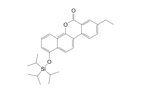 8-ETHYL-1-[(TRIISOPROPYLSILYL)-OXY]-BENZO-[D]-NAPHTHO-[1,2-B]-PYRAN-6-ONE