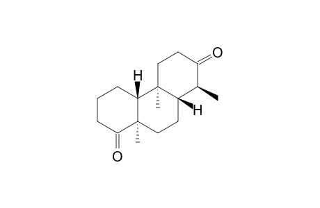 (1S,4aS,4bR,8aR,10aS)-1,4a,8a-Trimethyldecahydro-phenanthrene-2,8(1H,8aH)-dione