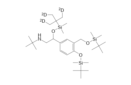 Tris-t-butyl-D3-dimethylsilyl salbutamol