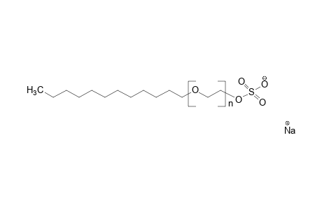 Na-Laurylalcohol-(eo)n-sulfate; eo-adduct, laurylalcohol sulfated, Na salt