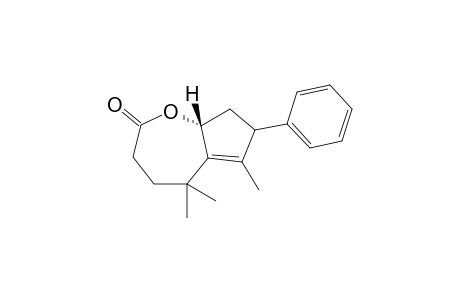 (R)-1-Oxa-2-oxo-5,5,6-trimethyl-8-phenylbicyclo[3.5.0(5a,8a)]dec-5(4a)-ene