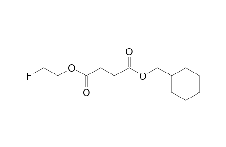 Succinic acid, cyclohexylmethyl 2-fluoroethyl ester