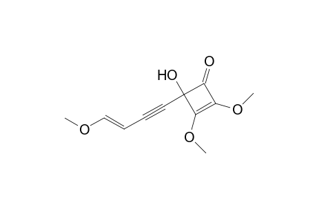 2-Cyclobuten-1-one, 4-hydroxy-2,3-dimethoxy-4-(4-methoxy-3-buten-1-ynyl)-, (Z)-