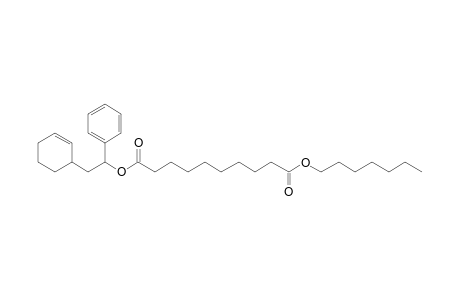 Sebacic acid, (2-(cyclohexenyl-3)-1-phenyl)ethyl heptyl ester