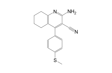 2-Amino-4-[4-(methylsulfanyl)phenyl]-5,6,7,8-tetrahydroquinoline-3-carbonitrile