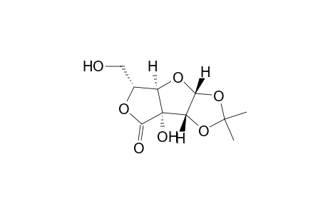 .alpha.-D-Allofuranose, 3-C-carboxy-1,2-O-(1-methylethylidene)-, 3,5-lactone