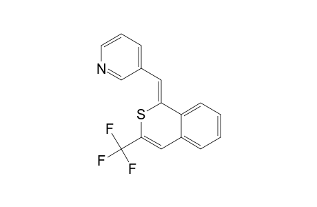 (Z)-3-{[3-(Trifluoromethyl)-1H-isothiochromen-1-ylidene]methyl}pyridine