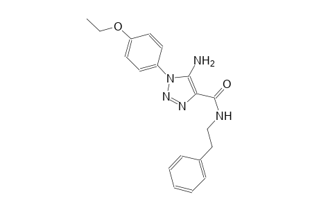 1H-1,2,3-triazole-4-carboxamide, 5-amino-1-(4-ethoxyphenyl)-N-(2-phenylethyl)-