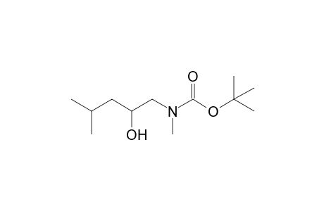N-(2-hydroxy-4-methyl-pentyl)-N-methyl-carbamic acid tert-butyl ester