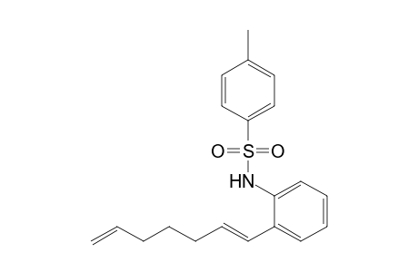 N-[2(1E)-hepta-1,6-dienylphenyl]-4-methylbenzenesulfonamide