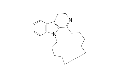 12,13-Dihydroperhydrotridecine[1,2,3-lm].beta.-carboline