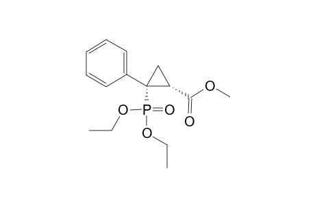 DIETHYL-1-PHENYL-CIS-2-METHOXYCARBONYLCYCLOPROPYL-R-1-PHOSPHONATE