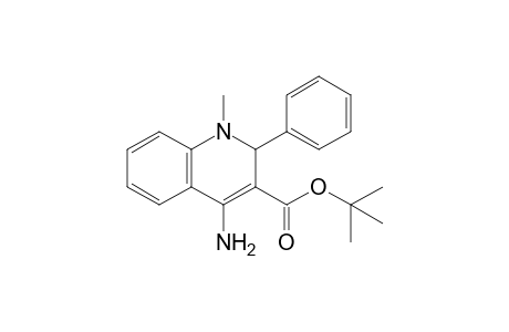 t-Butyl 4-amino-1-methyl-2-phenyl-1,2-dihydro-3-quinolinecarboxylate