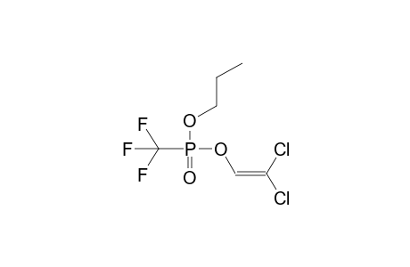 O-PROPYL-O-(2,2-DICHLOROVINYL)-TRIFLUOROMETHYLPHOSPHONATE