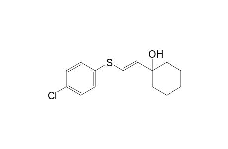 1-[(E)-2-(4-chlorophenyl)sulfanylvinyl]cyclohexanol