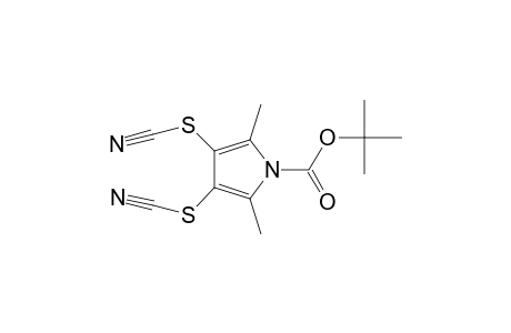 2,5-Dimethyl-3,4-dithiocyanato-1-pyrrolecarboxylic acid tert-butyl ester