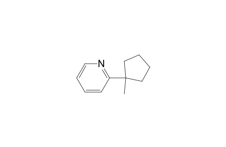 1-(2'-pyridyl)-1-methylcyclopentane