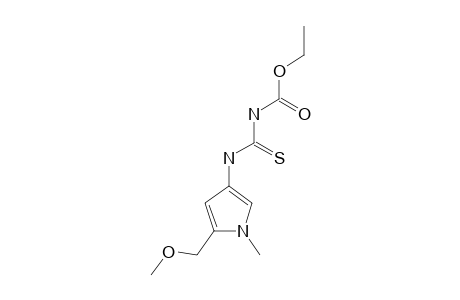 4-(3-ETHOXYCARBONYLTHIOUREIDO)-2-METHOXYMETHYL-1-METHYLPYRROL