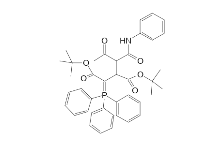 Di-tert-butyl 2-(2-acetoacetanilide-2-yl)-3-(triphenylphosphoranylidene)butanedioate