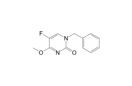 2(1H)-Pyrimidinone, 5-fluoro-4-methoxy-1-(phenylmethyl)-