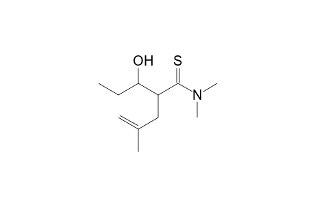 anti-N,N-Dimethyl-2-(1-hydroxypropyl)-4-methyl-4-pentenethioamide