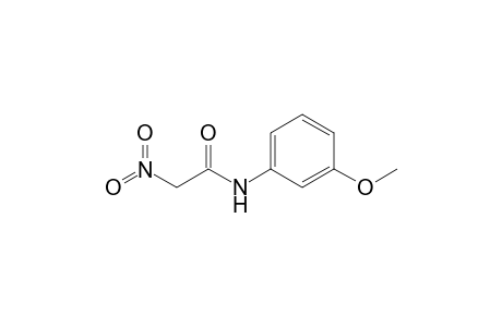 N-(3-methoxyphenyl)-2-nitro-acetamide