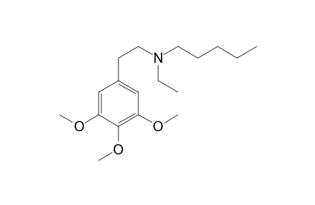 N-Ethyl-N-pentylmescaline