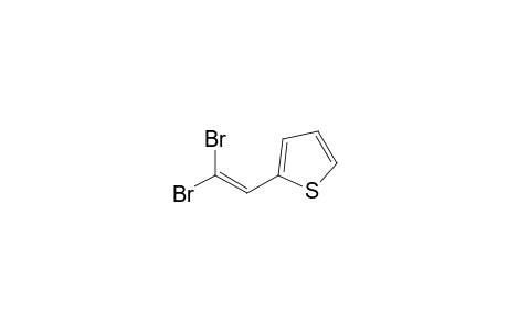 2-(2,2-Dibromoethenyl)thiophene