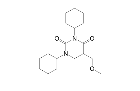 1,3-Dicyclohexyl-5-(ethoxymethyl)-1,3-diazinane-2,4-dione