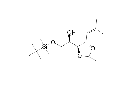 (2R,3S,4S)-1-O-[(1,1-Dimethylethyl)dimethylsilyl]-2-hydroxy-6-methyl-3,4-O-(1-methylethylidene)hept-5-ene