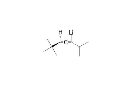 3-LITHIO-2,6,6-TRIMETHYL-3,4-HEPTADIENE
