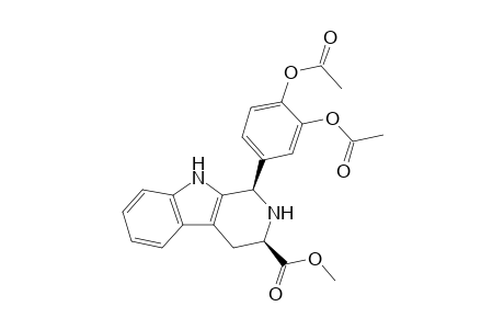 (1R,3R)-Methyl 1-(3,4-diacetoxyphenyl)-1,2,3,4-tetrahydro-9H-pyrido[3,4-b]indole-3-carboxylate