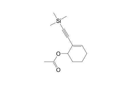 2-Cyclohexen-1-ol, 2-[(trimethylsilyl)ethynyl]-, acetate