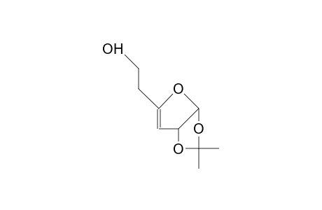 3,5-Dideoxy-1,2-O-isopropylidene-A-D-glycero-hex-3-eno-furanose