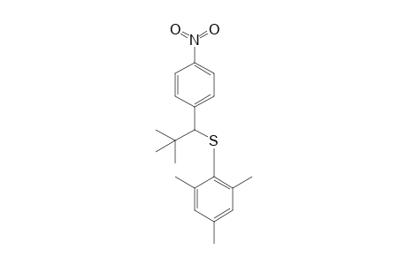 2,2-Dimethyl-1-(4'-nitrophenyl)propyl mesityl sulfide