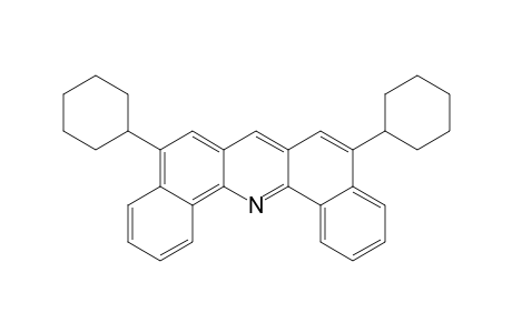 5,9-Dicyclohexyldibenzo[c,h]acridine