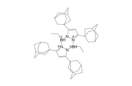 1,3,7,9,2,8-Parazabol, 4,6,10,12-tetra(1-adamantyl)-2,8,-diethyl-2,8-dihydro-
