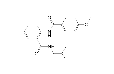 benzamide, 2-[(4-methoxybenzoyl)amino]-N-(2-methylpropyl)-