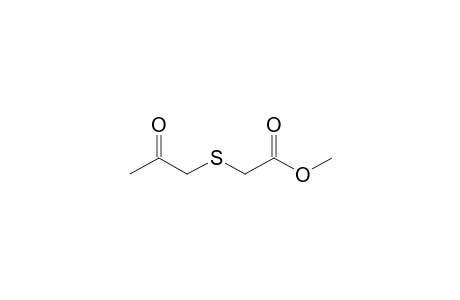 Acetic acid, (acetonylthio)-, methyl ester