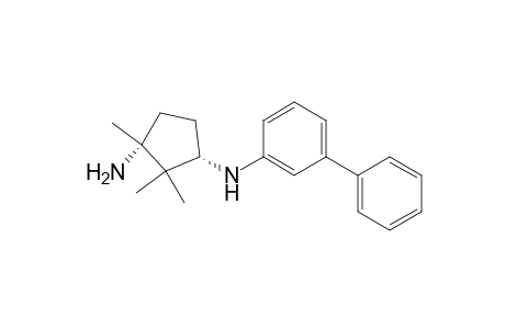 (1S,3R)-N1-([1,1'-Biphenyl]-3-yl)-2,2,3-trimethylcyclopentane-1,3-diamine