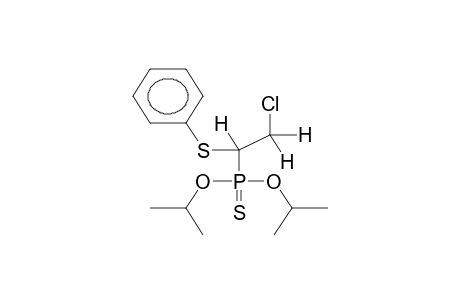 DIISOPROPYL 1-PHENYLTHIO-2-CHLOROETHYLTHIOPHOSPHONATE