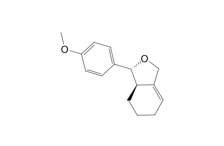 (-)-(3R,3AR)-3-(4-METHOXYPHENYL)-1,3,3A,4,5,6-HEXAHYDRO-ISOBENZOFURAN